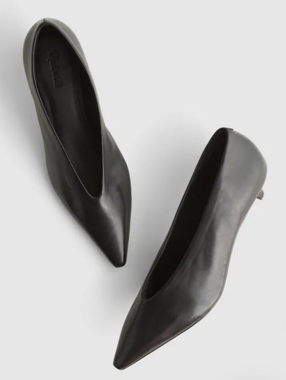 Madewell The Emilie/Eloise Glove Pump - true black